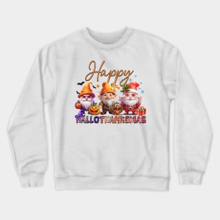 Happy Hallothanksmas Gnomes #2 Crewneck Sweatshirt